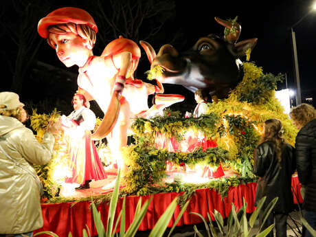 Village "Fête du Mimosa" et Parade Nocturne