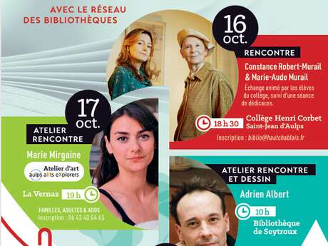 Fête du Livre - rencontre d'auteurs-La Vernaz