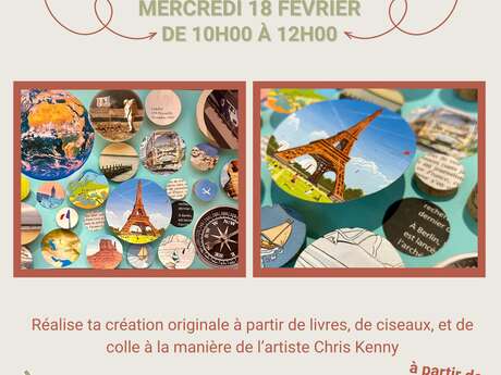 Atelier enfant "Création à la manière de Chris Kenny"