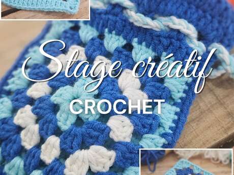 ma pochette en granny square