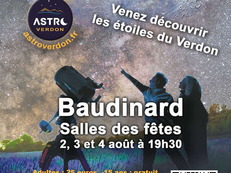 Fête de l'astronomie à Baudinard
