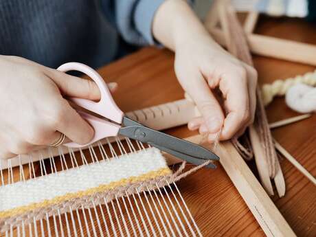 Atelier famille "fabriquer son petit métier à tisser"