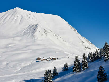 Le col des Annes et ses alpages