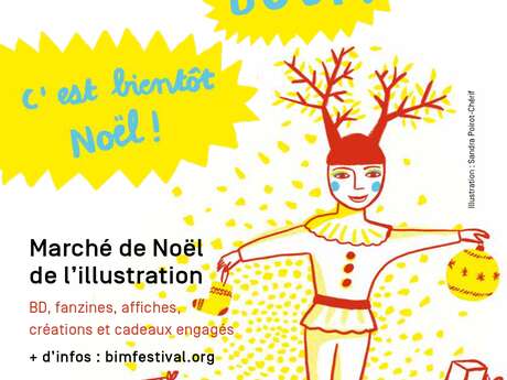 Marché de noël de l'illustration