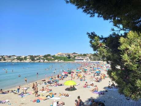 Plage du Verdon