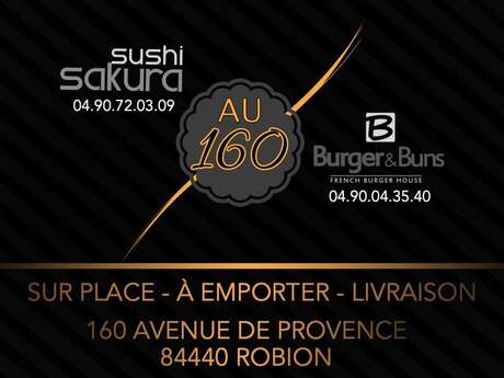 Au 160 / Sushi Sakura et Burger & Buns