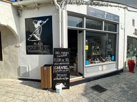 The Esprit du Sel shop in  Ars-en-Ré