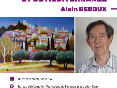 Exposition de peinture Lumières de Provence et de Méditerranée