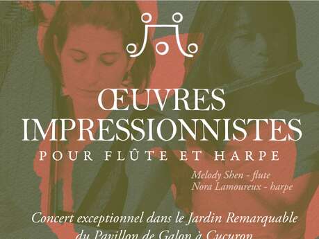 Concert : Œuvres impressionnistes pour flûte et harpe à Cucuron