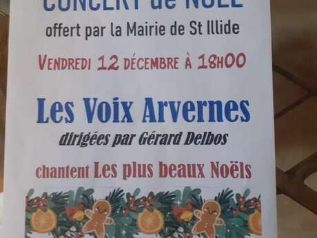 Concert de chants de Noël avec "Les Voix Arvernes"