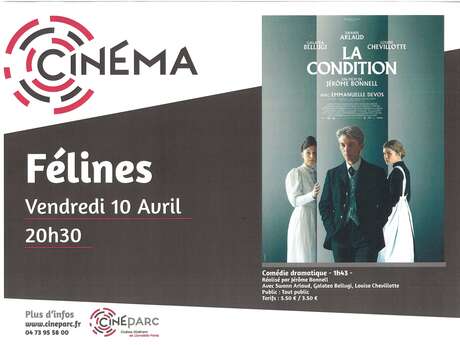 Séance de cinéma "La condition"