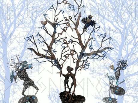 Exposition CHENO MAGICAL TROLL WOODS - L'atelier Beaulieu-sur-Mer