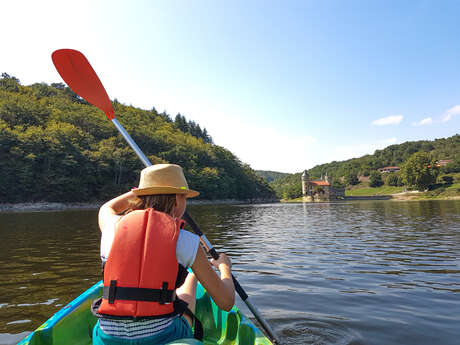 Randonnée Kayak au départ du Château de la Roche