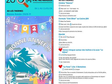 Events and activities in the Ariege Pyrenees