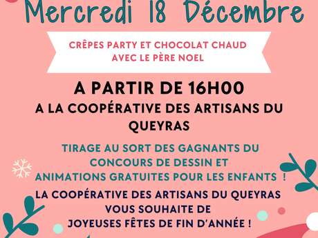 Crêpes party et chocolat chaud