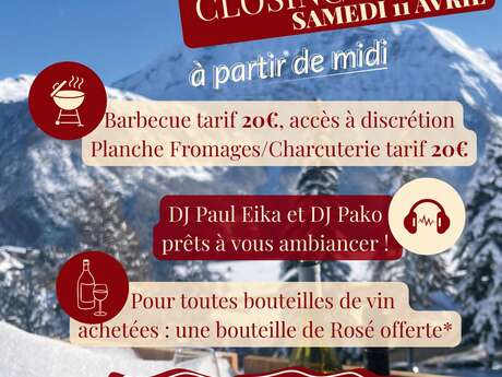 La cabine closing party !