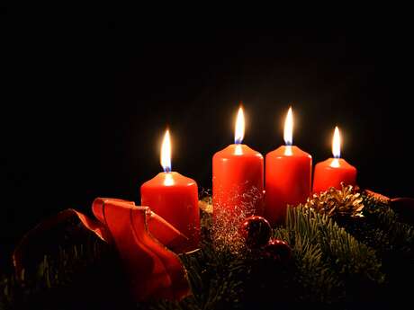 Couronne de Noël - Atelier