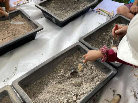 Groupes Enfants - Les petits archéologues