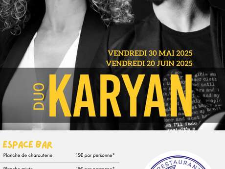 Nos vendredis en musique - Duo Karyan
