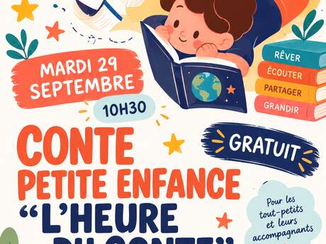L’heure du conte...