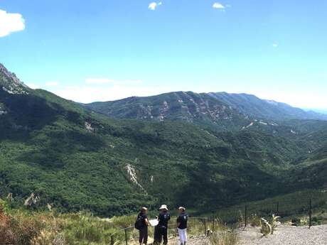 Panorama de la montagne de Mélan
