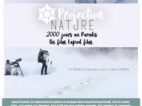 Projection du film "2000 jours au Paradis" de Lapiedfilm