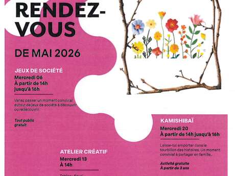 Les rendez-vous - Médiathèque Riez