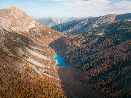 Lac de l'Orceyrette depuis le Centre Montagne