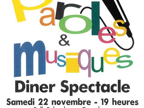 Diner en show "Paroles et Musiques" - Intercallis Diner en show "Paroles et Musiques" - Intercallis