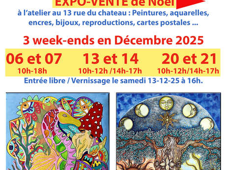 Expo-vente de Noël  à Bruniquel