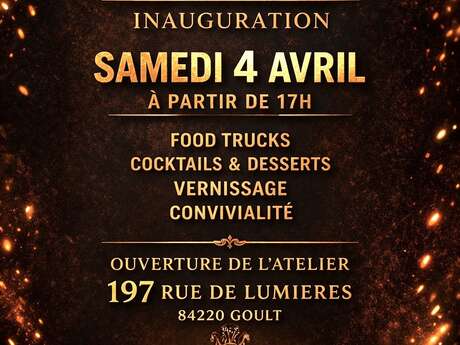 Inauguration Atelier Brûle