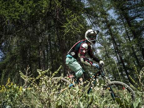 Domaine de pleine nature VTT FFC de la Colle Saint Michel Domaine de pleine nature VTT FFC de la Colle Saint Michel