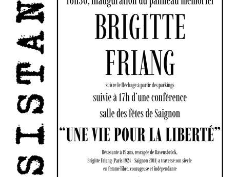 Une vie pour la liberté