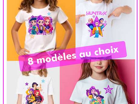 Atelier Customisation de T-shirts - Édition Rumi Kpop