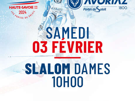 Épreuve Slalom Dames: Championnat du Monde de Ski Alpin Junior 2024 Épreuve Slalom Dames: Championnat du Monde de Ski Alpin Junior 2024
