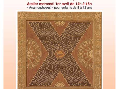 Exposition "L'alphabet-Labyrinthes" et "Anamorphoses"