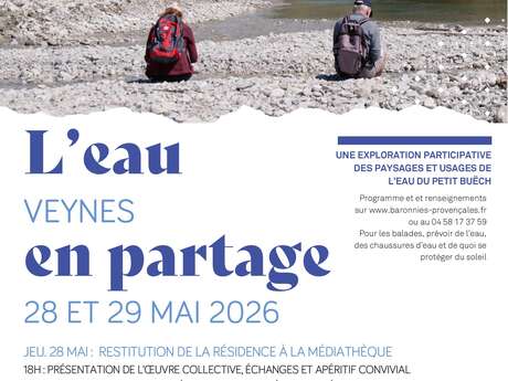 L’eau en partage à Veynes : restitution d’une enquête participative