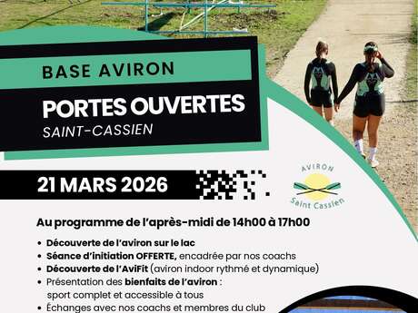 Journée Portes ouvertes - Base d'aviron