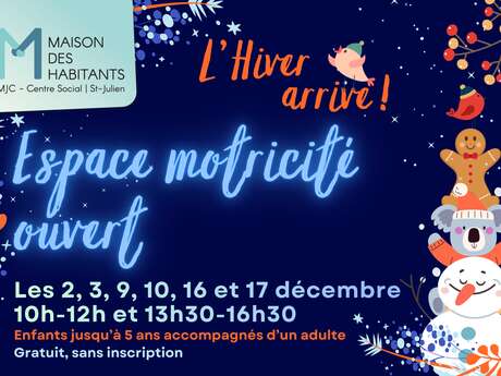 Espace motricité ouvert - L'Hiver arrive !