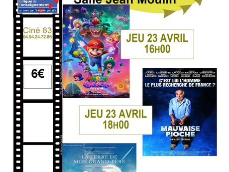 Ciné 83: Vorführung des Films „Mauvaise pioche“