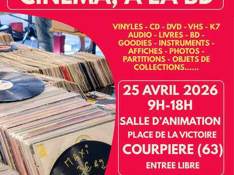 7e foire aux disques, au cinéma et à la BD
