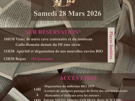 Bouquin Bouchon : visite, dégustation et repas