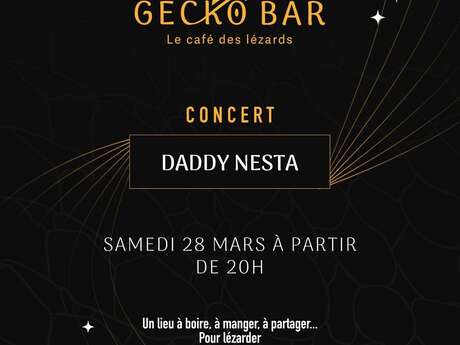 Concert Daddy Nesta au Gecko Bar