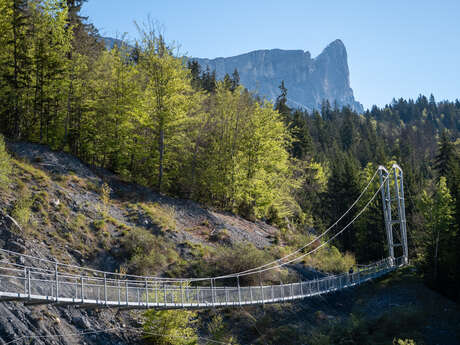 Plaine-Joux au Lac Vert par la passerelle