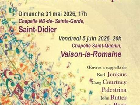 Concert de printemps : L'ensemble vocal Grimaud