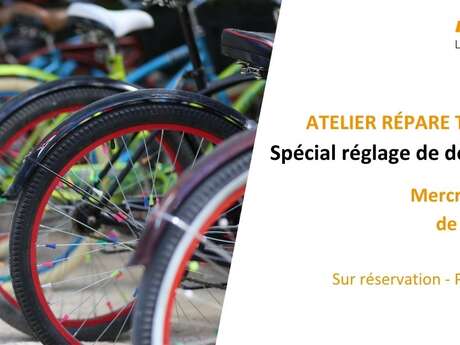 Atelier réparation vélo : Spécial réglage de dérailleurs