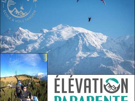 Baptême en Parapente Biplace avec Elévation Parapente