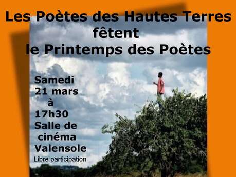 Spectacle "Printemps des poètes"