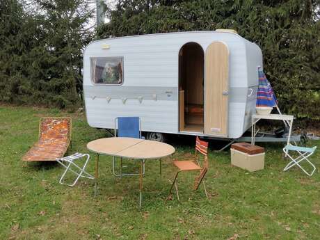 Caravane Vintage - Camping de l'Eau Mère