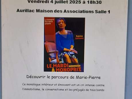 Pièce de théâtre "Le mardi au Monoprix"